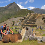 Wir, das Lama und der Machu Picchu / Us, the lama and the Machu Picchu