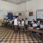 Schule auf dem Land / School in a cambodian village