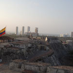 Cartagena von der Festung aus gesehen / View on Cartagena from the fortress