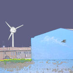 A la bonne heure - art digital imprimé sur papier Fine art collé sur alu - ©2011-Jaja/ADAGP, Paris