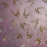 Senza titolo (Angeli in caduta), 2005  - acrilico on wood - cm 79x84 - Private collection (P. Arteritano), Campobasso - Italy