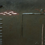 Nero di Palestina, 1991 . mixed media . cm 95x130