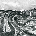 Abu Dis, 2016 - pencil on paper - cm 21x30