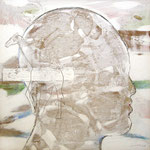 Untitled, 2007 . mixed media on wood . cm 40x40
