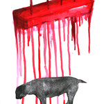 Senza titolo, 2013 - mixed media on paper- cm 25x17,5