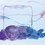 Untitled, 2025 . watercolor and pastels on paper . cm 28,3x38,5