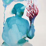Lars Hertervig, 2024 . watercolor . cm 38,5x28,3