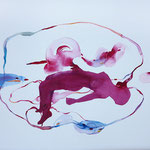 Untitled (Recreatio), 2026 . watercolor on paper . cm 28,3x38,5