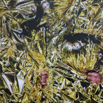 Untitled, 2024 . collage on canvas . cm 30x30