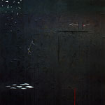 Nero di Palestina, 1991 . mixed media . cm 160x130