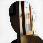 Ovunque (Piattaforma) #2, 2013 - acrylic and mirror - cm 35x35