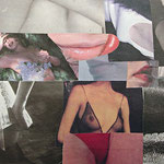 Untitled, 1999 . collage on paper