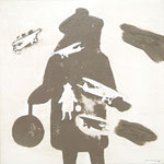 Oggi domani ieri, 2005 - acrylic on wood - cm 40x40 - Private collection (D. MacKenna), Filignano (IS) - Italy
