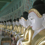 Buddha's in Sagaing