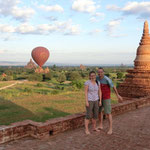 Balloon over Bagan IV
