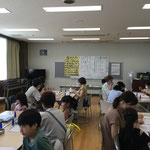パッチテスト（ガイドライン）の説明中です