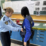 将来の女性警察官誕生？