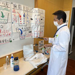-7℃瞬間冷却剤体験講座です！