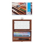 CAJA DE MADERA 24 ACUARELAS PASTILLA VAN GOGH