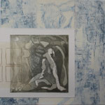 Technique mixte sur papier, 30 x 30 cm, 2014  |  fr 350