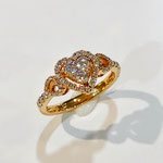 K18PGダイヤリング　D：0.60ct   サイズ直し可能範囲：8番～16番　￥205,000（税込）