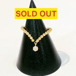 K18ミラーボール・ダイヤリング　D：0.10ct　適応サイズ：＃8～＃11　販売価格：￥49,800（税込）＊現品はSSサイズ。同型の18金ピンクゴールドタイプも対応可。