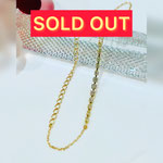 K18YGダイヤブレスレット（着け易いタイプ）　D：0.30ct　￥106,000（税込）