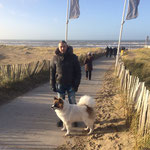 Dasko im Urlaub am Meer