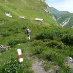 Die Alp Foo 1875m ist in Sicht