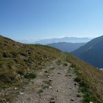 Richtung Obersäss 1854m