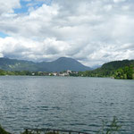 Bled, von hinten am See
