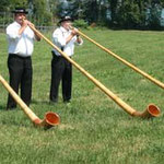 Alphornduo (Trio)  Widenbad, Meilen