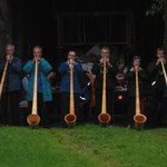 Alphorngruppe Uster, leicht feucht
