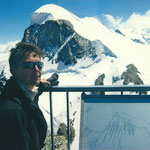 Vom kleinen Matterhorn Blick Richtung Breithorn