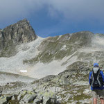 Meidenpass 2790m in Sicht