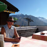 Rast auf der Hannigalp 2350m