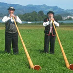 Alphornduo Widenbad, Meilen