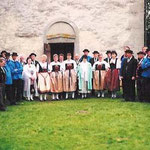 Jodlermesse von Jost Marty, Pfarrer Hans Schneider, Maschwanden, Aemtler Jodlerfründe Kappel am Albis und Chorgemeinschaft Wipkingen-Waldegg