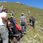 Nochmals im Aufstieg zur Sardonahütte
