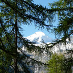 Alalin Horn 4028m. Hier waren wir am 17. Juli 2002