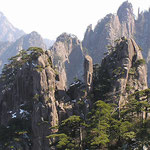 Huangshan et ses parois rocheuses majestueuses de la montagne, label UNESCO (1990)