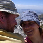 am Ziel der Wanderung