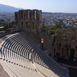 Akropolis in Sichtweite