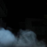 Canon EOS 600D mit Blitz, Zigarettenrauch im Freien