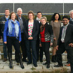 Gijs met de fractie in 2017