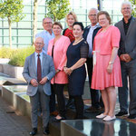 Gijs met de fractie in 2017