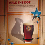 Plakat im Finnegans Irish Pub