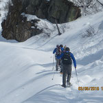 Schneeschuhwandern im Mai am Nassfeld