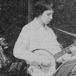 mit Gitarren-Banjo ca.1977