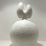 NOE KUREMOTO "Daruma" 35cm céramique - Galerie Gabel - Biot